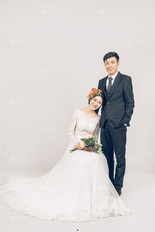 结婚照个人照片,我们的爱情见证